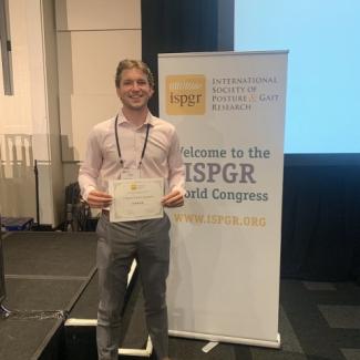 Jeff with certificate